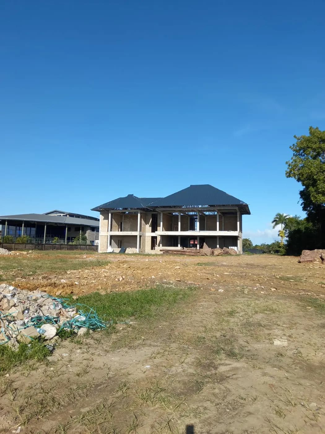 Residence construction site
